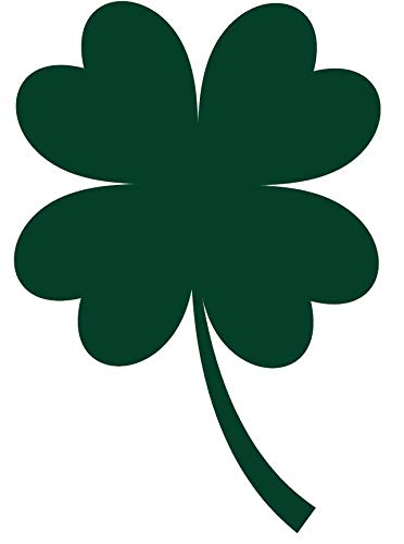 Infusion Round Teacher Stamp, Holiday, 3/4'' Self-Inking Rubber Stamp - Shamrock - Green Ink - Image 2